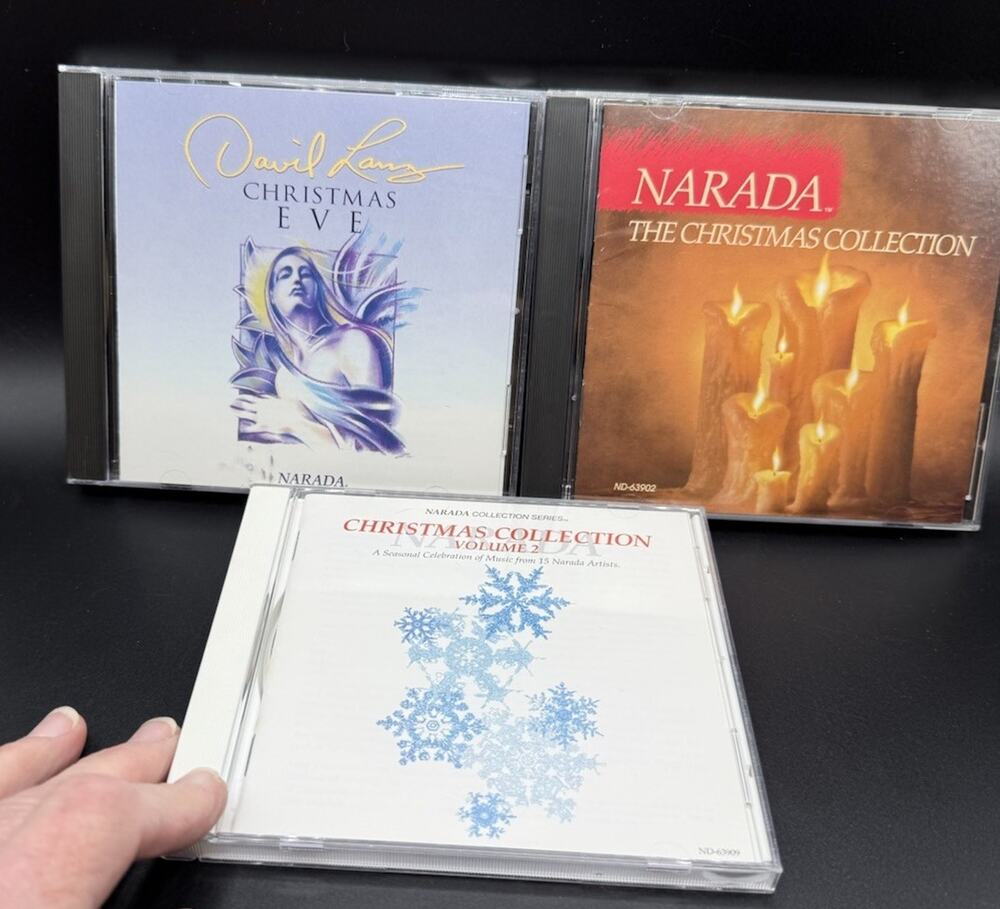 Narada Christmas Collection Volume 1 & 2 & More Music CD Lot Of 3
